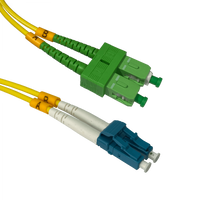 Jumper Fibra Óptica SC/APC-LC/UPC Monomodo JFSAL2 Dúplex SM 9/125µm 2m LSZH 3,0mm – Vista general Casher Group Chile 1