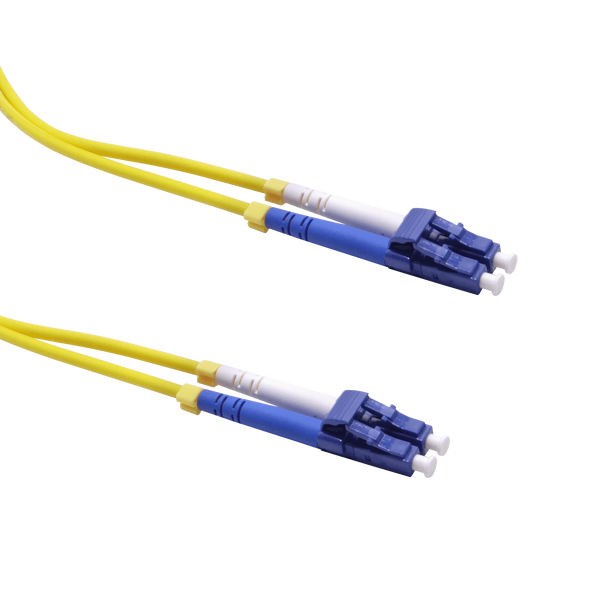 Jumper Fibra Óptica LC-LC Monomodo JFSLL40 Dúplex SM 9/125µm 40m LSZH 3,0mm – Vista general Casher Group Chile