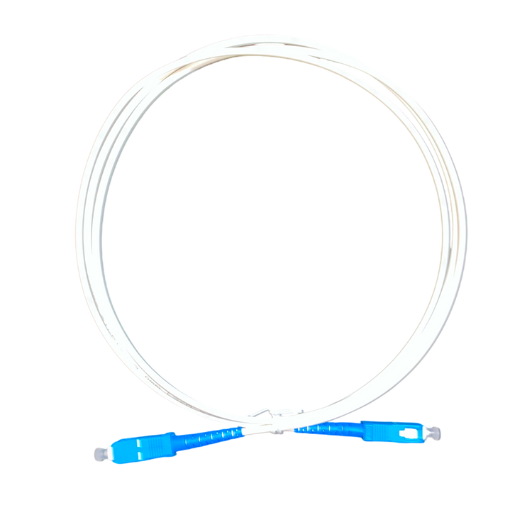 Jumper fibra óptica SC/UPC SC/UPC monomodo 1.5m vista frontal – Casher Group Chile