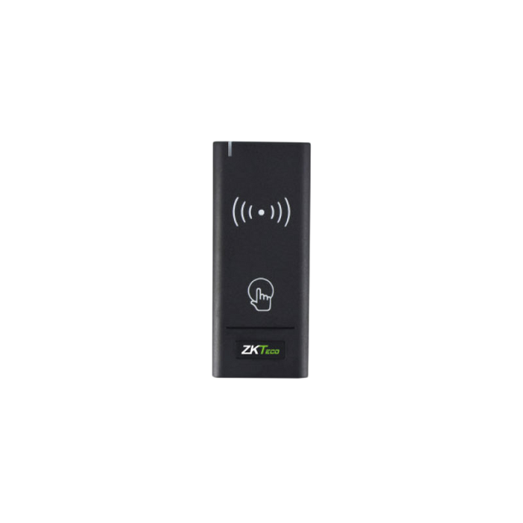 Lector inalámbrico ZKTeco WRF100 433MHz Wiegand para control de acceso – Casher Group Chile