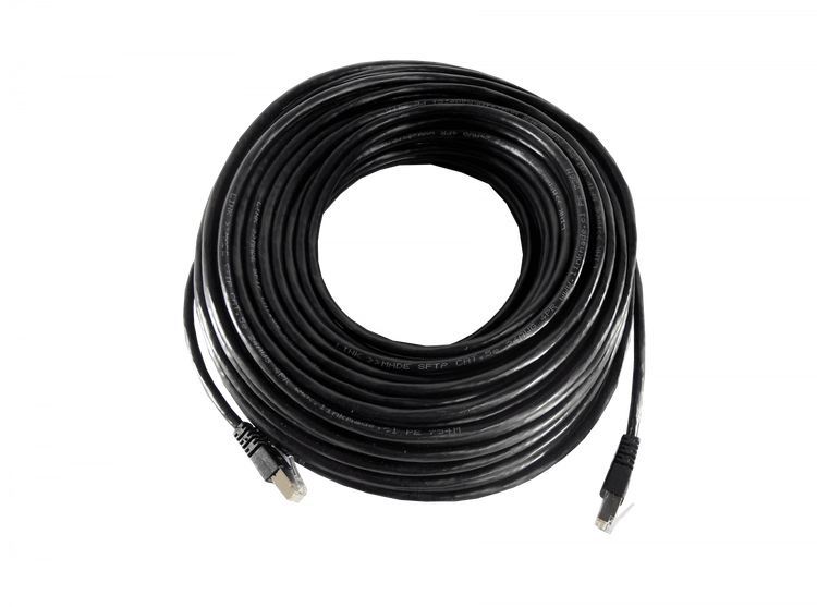 Cable Cat5e SF/UTP exterior 35 metros Linkmade CPXN-350 enrollado – Casher Group Chile