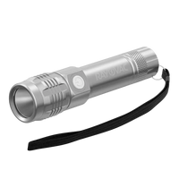 Linterna Recargable Metálica Rayovac 320 Lúmenes LED Portátil Chile 1