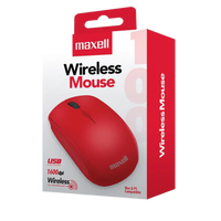 Mouse Inalámbrico Maxell MOWL-100 Rojo 1600 DPI – Casher Group Chile 2