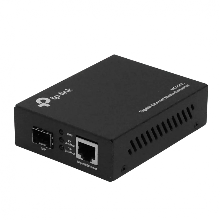 Media Converter TP-Link MC220L Gigabit SFP RJ45 Fibra a Cobre Chile
