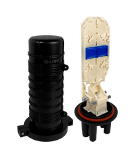 Mufa domo G-Link 48 mangas abierta empalmes – Casher Group Chile 2