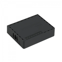 Router MikroTik hEX S RB760iGS vista superior puertos – Casher Group Chile 3