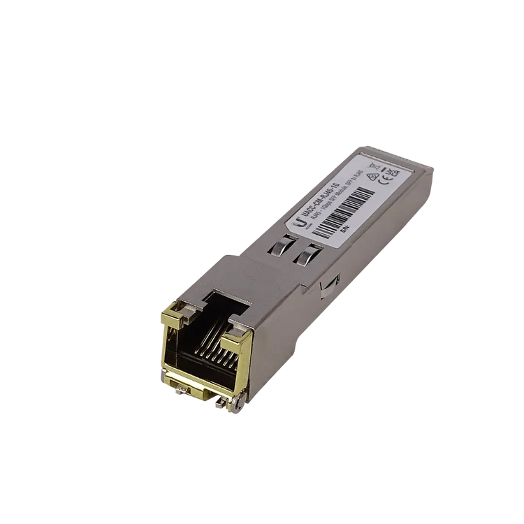 Módulo SFP RJ45 Ubiquiti UF-RJ45-1G Gigabit Cobre Switches Chile