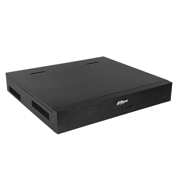NVR Dahua NVR5416-16P-EI 16 canales IP PoE WizSense vista frontal – Casher Group Chile