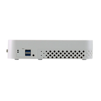 Netgate 6100 MAX – Vista lateral izquierda carcasa metálica compacta enfriamiento pasivo silencioso Casher Group Chile 4