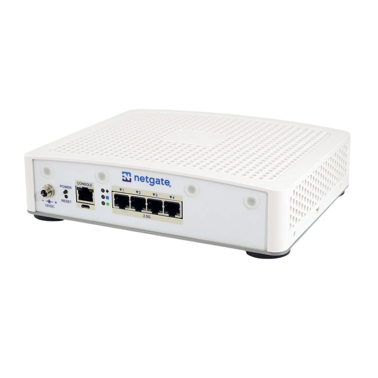 Firewall Netgate 4200 MAX pfSense+ vista frontal rack – Casher Group Chile