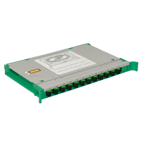 Bandeja ODF-A 12 Coplas SC/APC para Cabecera ODF Incluye Pigtails SM Coplas FASCA JFSA-4 – Vista frontal Casher Group Chile 1