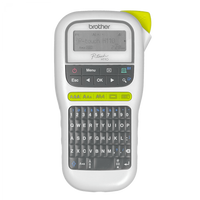 Rotuladora Brother PT-H110 etiquetadora portátil QWERTY vista principal – Casher Group Chile 1