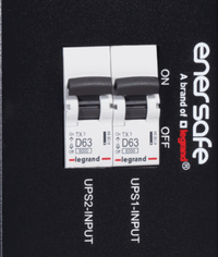 Protecciones Legrand incluidas en Bypass Paralelismo Enersafe 6/10kVA – Casher Group Chile 5