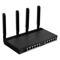 Router MikroTik RB4011 WiFi AC Dual Band vista frontal – Casher Group Chile 1