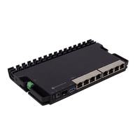 MikroTik RB5009UG+S+IN vista superior chasis metálico disipador pasivo – Casher Group Chile 2