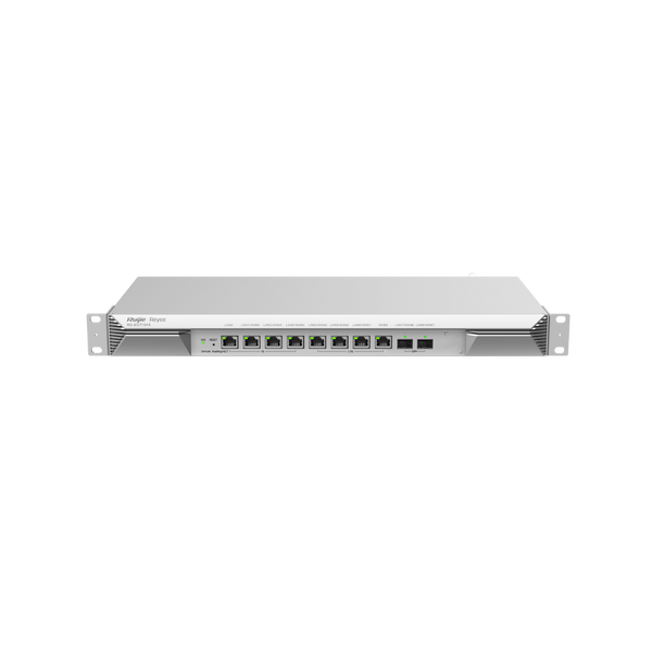 Router Empresarial Ruijie RG-EG710XS Multi-WAN 10G SFP+ vista frontal – Casher Group Chile
