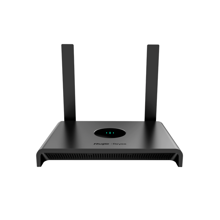 Router WiFi Ruijie RG-EW300N N300 residencial vista frontal – Casher Group Chile