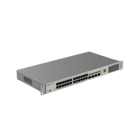 Switch Ruijie RG-NBS3100-24GT4SFP-P-V2 L2 Gigabit 24 puertos PoE vista frontal – Casher Group Chile 1