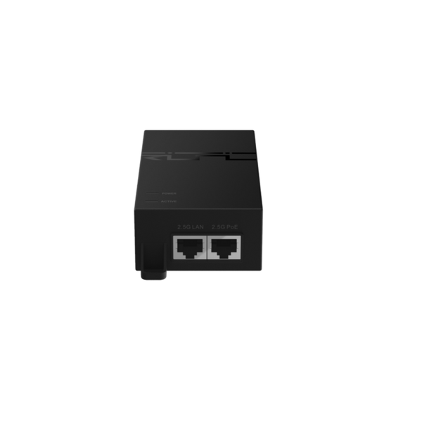 Inyector PoE Ruijie Reyee RG-POE-50-60W-MG 60W metálico vista principal – Casher Group Chile