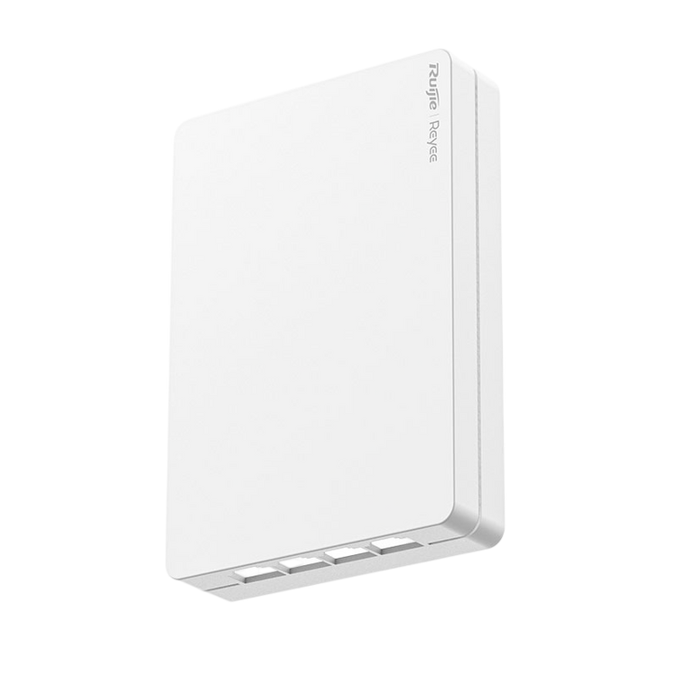 Access Point de pared Ruijie Reyee RG-RAP1260 Wi-Fi 6 AX3000 con 5 puertos Gigabit – Casher Group Chile