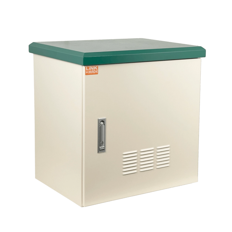 Rack Exterior 10U IP65 Muro Poste Linkmade RK10-4LE Intemperie Chile