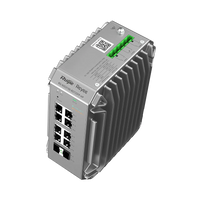 Switch Industrial Ruijie RG-NIS3100-8GT2SFP-HP – 8 Puertos PoE+ 2 SFP, IP40, DIN Rail, Cloud 5