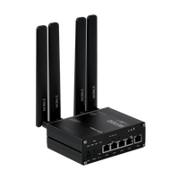 Router 5G Industrial RUTX50 Teltonika dual SIM vista frontal – Casher Group Chile 1