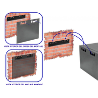 Rack Mural 4U Linkmade 45cm especificaciones técnicas – Casher Group Chile 4