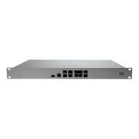 Router Cisco Meraki MX105 en formato rack 1U, vista frontal con puertos WAN y LAN – Casher Group Chile 1