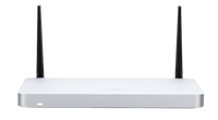 Router Cisco Meraki MX68W con WiFi integrado y 2 antenas externas, vista frontal – Casher Group Chile 1