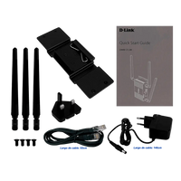 Router D-Link 4G LTE contenido caja accesorios – Casher Group Chile 5