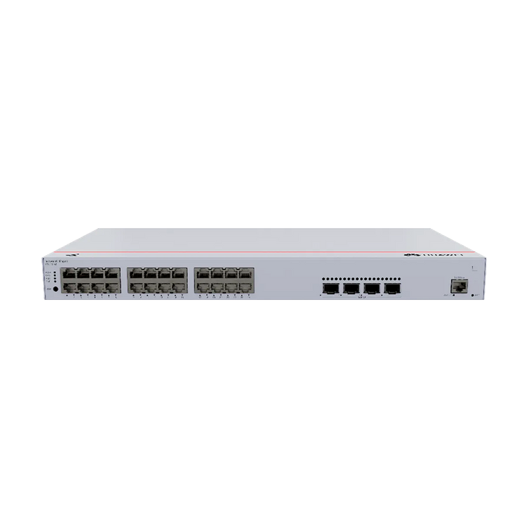 Switch Huawei eKitEngine S310-24P4X 24 Puertos GbE PoE+ 400W 4x10GE SFP+ L2+ Rack 1U – Vista frontal Casher Group Chile