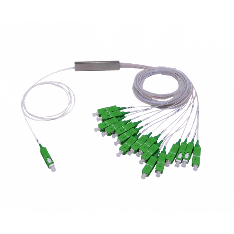 Splitter PLC 1x16 SC/APC GPON EPON 200cm G657A1 0.9mm Chile
