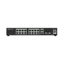 Switch Ruijie RG-ES220GS-P 16 puertos PoE+ 2 SFP Capa 2 Cloud vista frontal – Casher Group Chile 1
