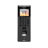 ZKTeco SenseFace 2A Terminal Biométrico Facial Huella RFID Videoportero SIP 2.0 ONVIF 3.000 Usuarios – Vista frontal Casher Group Chile 1