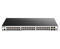 Switch D-Link DGS-1510-52X vista frontal 48 puertos Gigabit – Casher Group Chile 1