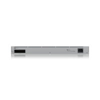 Switch Ubiquiti UniFi USW-Pro-48 vista trasera conector de alimentación – Casher Group Chile 3