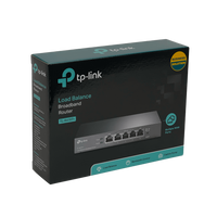 Router TP-Link TL-R470T+ caja de embalaje Load Balance Broadband Router – Casher Group Chile 4