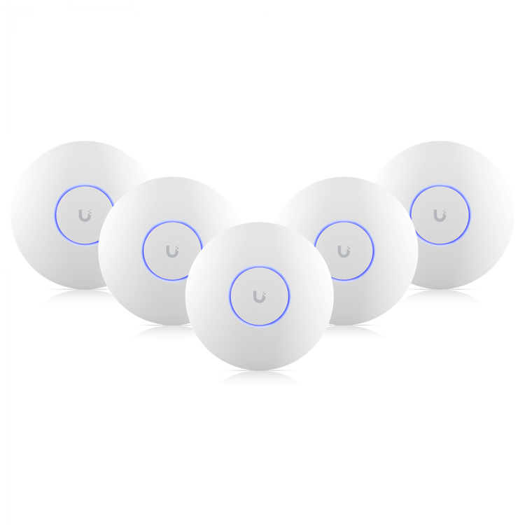 Pack 5x AP UniFi AC Long-Range UAP-AC-LR WiFi 5 185m² 867Mbps 5GHz 450Mbps 2,4GHz PoE – Vista frontal Casher Group Chile