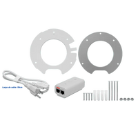 Access Point Ubiquiti UAP-AC-PRO vista lateral perfil – Casher Group Chile 3