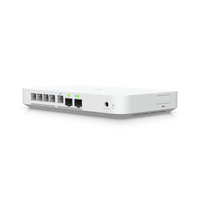 UniFi UCG-Fiber – Vista lateral perfil ultra compacto 212x127x30mm policarbonato Casher Group Chile 4