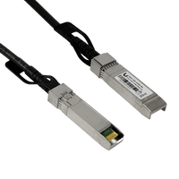 Cable DAC Ubiquiti SFP+ 10Gbps 3m vista frontal conectores – Casher Group Chile 1