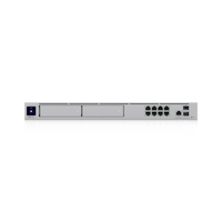 UniFi UDM-Pro-Max – Panel frontal 8 puertos 1G 1 puerto 2.5G 2 SFP+ 10G pantalla touchscreen 1.3" Casher Group Chile 2