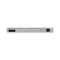 UniFi UDM-Pro-Max – Vista posterior puertos LAN SFP+ alimentación AC y entrada USP-RPS DC Casher Group Chile 4