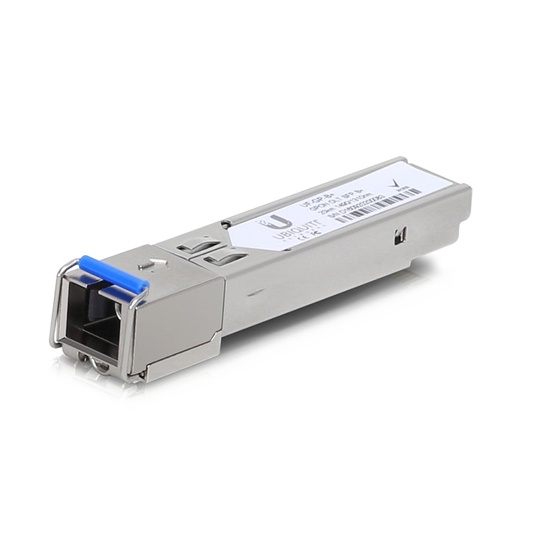 Módulo SFP GPON OLT Ubiquiti UF-GP-B+ Clase B+ SC/UPC 20km 2,5Gbps 1310/1490nm – Vista frontal Casher Group Chile