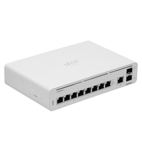 Gateway Ubiquiti UISP Console vista lateral con microSD y WAN – Casher Group Chile 2