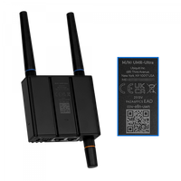 Router Ubiquiti 4G LTE vista posterior puertos Gigabit – Casher Group Chile 5