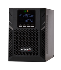 UPS Online Enersafe ESOL T-E 1kVA 900W Doble Conversión Torre Sinusoidal Pura 4xC13 USB RS232 – Vista frontal Casher Group Chile 1