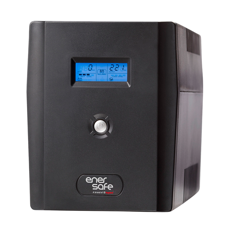 UPS ESIT 2000VA 1200W LCD interactiva torre vista frontal – Casher Group Chile