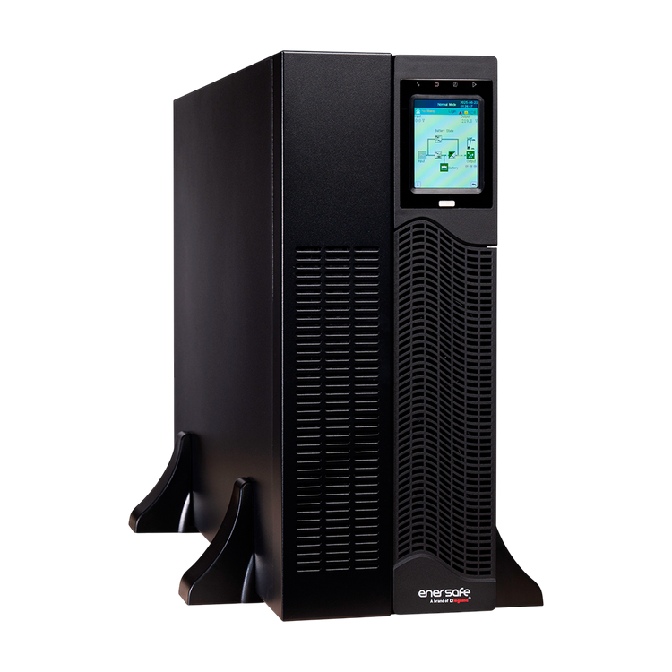 UPS ENERSAFE RTH-C PRO 6KVA 6KW Online Rack Torre 4U – Vista frontal Casher Group Chile